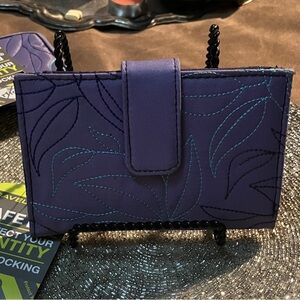 Purple RFID Blocking Wallet